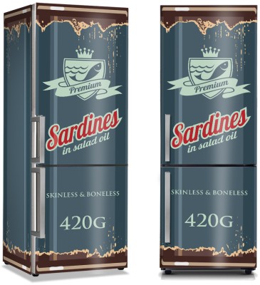 Sardines, Φαγητό, Αυτοκόλλητα ψυγείου, 50 x 85 εκ.