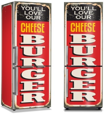 You’ll love our burger, Φαγητό, Αυτοκόλλητα ψυγείου, 50 x 85 εκ. (45774)