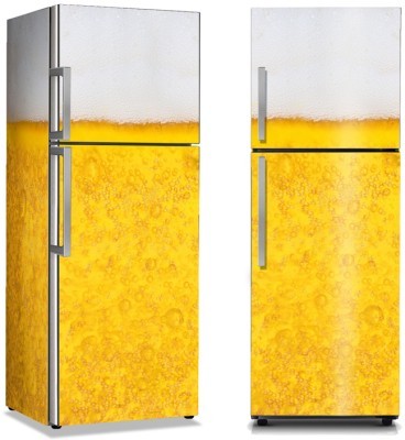 Μπύρα, Φαγητό, Αυτοκόλλητα ψυγείου, 50 x 85 εκ.
