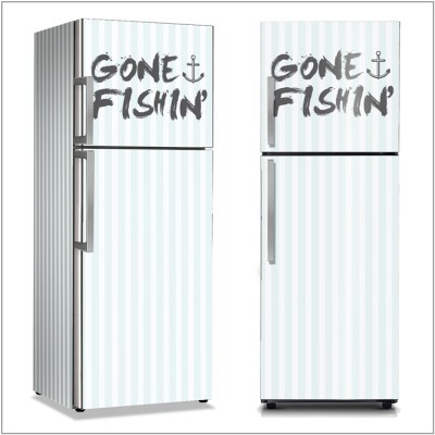 Gone Fishin, Φόντο – Τοίχοι, Αυτοκόλλητα ψυγείου, 50 x 85 εκ.