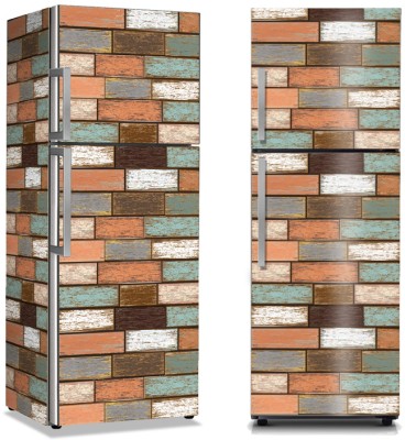 Ξύλο, Φόντο – Τοίχοι, Αυτοκόλλητα ψυγείου, 50 x 85 εκ. (11843)