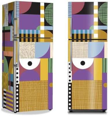 Πολύχρωμο αφηρημένο μοτίβο, Φόντο - Τοίχοι, Αυτοκόλλητα