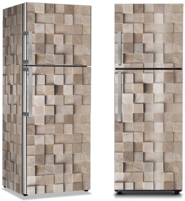 Στοίβα από ξυλεία, Φόντο – Τοίχοι, Αυτοκόλλητα ψυγείου, 50 x 85 εκ. (19649)