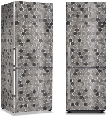 Μοτίβο με Εξάγωνα, Φόντο – Τοίχοι, Αυτοκόλλητα ψυγείου, 50 x 85 εκ. (45787)