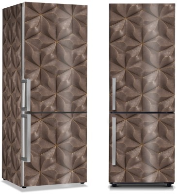 Houseart Brown Pattern, Φόντο - Τοίχοι, Αυτοκόλλητα ψυγείου, 50 x 85 εκ.