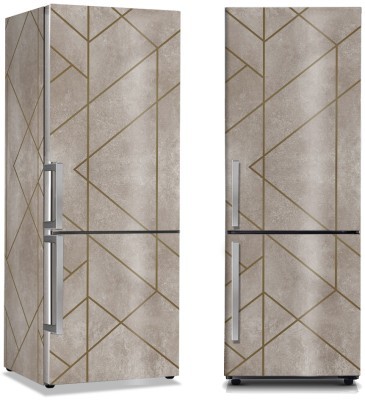 Γεωμετρικό Μοτίβο, Φόντο – Τοίχοι, Αυτοκόλλητα ψυγείου, 50 x 85 εκ. (45823)