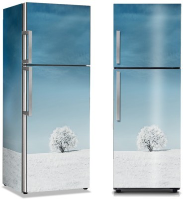 Χιονισμένο Χωράφι, Φύση, Αυτοκόλλητα ψυγείου, 50 x 85 εκ.