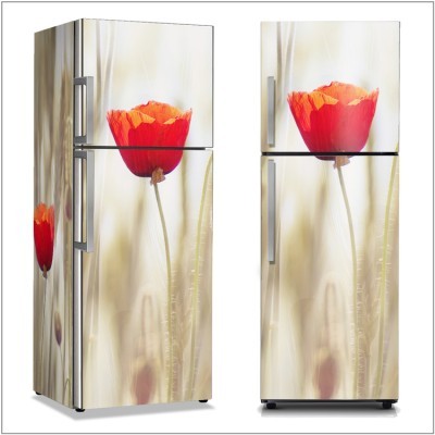 Παπαρούνα, Φύση, Αυτοκόλλητα ψυγείου, 50 x 85 εκ. (13633)