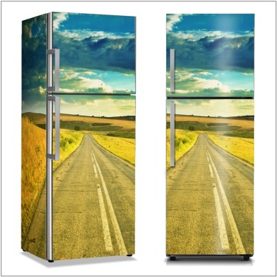 Άδειος δρόμος, Φύση, Αυτοκόλλητα ψυγείου, 50 x 85 εκ.