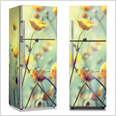 Κίτρινο λουλούδι, Φύση, Αυτοκόλλητα ψυγείου, 50 x 85 εκ.