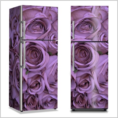Μωβ τριαντάφυλλα, Φύση, Αυτοκόλλητα ψυγείου, 50 x 85 εκ. (13750)