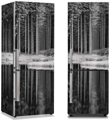 Σκοτεινό τοπίο στη λίμνη, Φύση, Αυτοκόλλητα ψυγείου, 50 x 85 εκ. (44535)