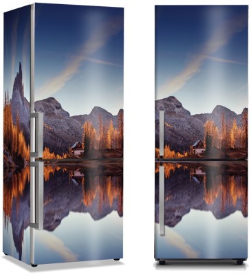 Ονειρική απεικόνιση στη λίμνη, Φύση, Αυτοκόλλητα ψυγείου, 50 x 85 εκ. (44553)