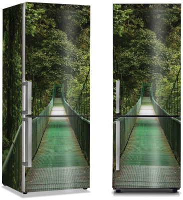 Σιδερένια γέφυρα στο βουνό, Φύση, Αυτοκόλλητα ψυγείου, 50 x 85 εκ. (44578)