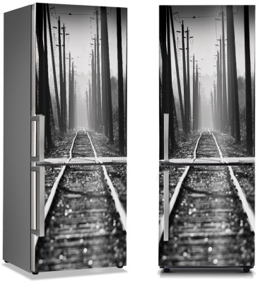 Εγκαταλελειμμένες γραμμές του τρένου, Φύση, Αυτοκόλλητα ψυγείου, 50 x 85 εκ. (44583)