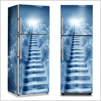 Σκάλα στον ουρανό, Φύση, Αυτοκόλλητα ψυγείου, 50 x 85 εκ. (13751)