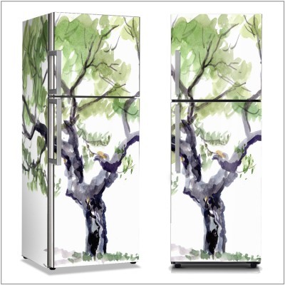 Δέντρο Νερομπογιά, Φύση, Αυτοκόλλητα ψυγείου, 50 x 85 εκ. (13752)