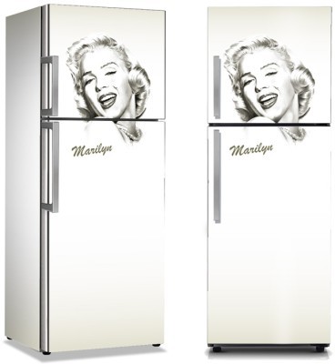 Μέριλιν Μονρόε, Vintage, Αυτοκόλλητα ψυγείου, 50 x 85 εκ.