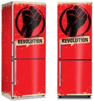 Επανάσταση!, Vintage, Αυτοκόλλητα ψυγείου, 50 x 85 εκ. (37682)