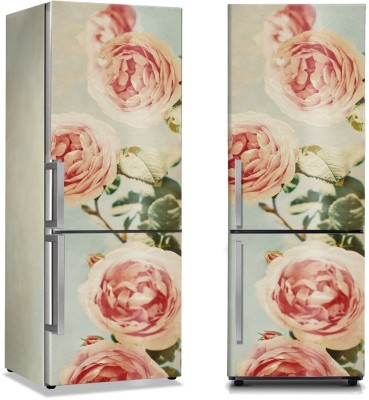 Τριαντάφυλλα, Vintage, Αυτοκόλλητα ψυγείου, 50 x 85 εκ.