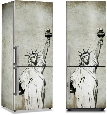 Ρετρό άγαλμα της Ελευθερίας, Vintage, Αυτοκόλλητα ψυγείου, 50 x 85 εκ. (44471)