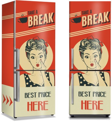 Take a break, Vintage, Αυτοκόλλητα ψυγείου, 50 x 85 εκ.