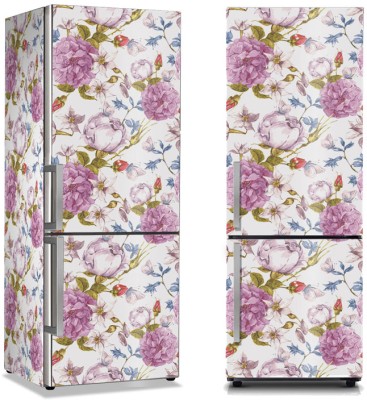 Μοτίβο με Λουλούδια, Μοτίβα, Αυτοκόλλητα ψυγείου, 50 x 85 εκ. (37713)