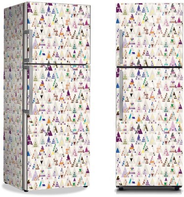 Γεωμετρικό μοτίβο με τρίγωνα, Μοτίβα, Αυτοκόλλητα ψυγείου, 50 x 85 εκ. (16921)
