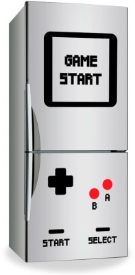Houseart Gameboy, Mini Fridge Sticker, Αυτοκόλλητα ψυγείου, Small (29x66)
