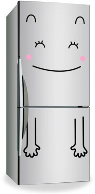 Houseart Happy, Mini Fridge Sticker, Αυτοκόλλητα ψυγείου, Small (34x66)