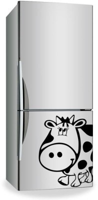 Houseart Happy Cow, Mini Fridge Sticker, Αυτοκόλλητα ψυγείου, Small (30x46)