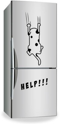 Houseart Help Cut, Mini Fridge Sticker, Αυτοκόλλητα ψυγείου, Small (25x63)