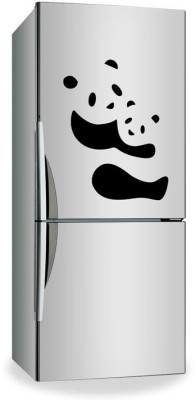 Houseart Panda, Mini Fridge Sticker, Αυτοκόλλητα ψυγείου, Small (30x8)