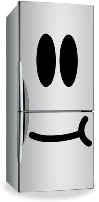 Houseart Smile, Mini Fridge Sticker, Αυτοκόλλητα ψυγείου, Small 37x64 cm