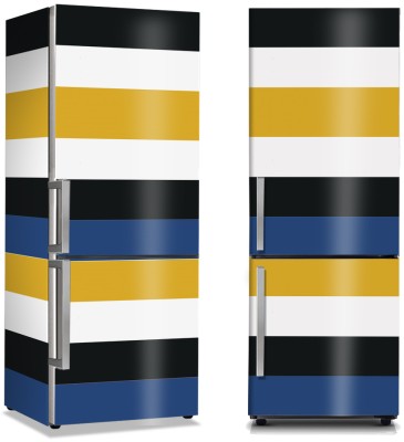 Houseart - ΣΗΜΑΝΤΙΚΟ: Σε περίπτωση διαφοράς τιμής από το κατάστημα ισχύει παντα και μόνο η τιμή του καταστήματος Πολύχρωμα, Μοτίβα, Αυτοκόλλητα ψυγείου, 50 x 85 εκ.