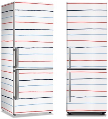 Colorful Horizontal, Μοτίβα, Αυτοκόλλητα ψυγείου, 50 x 85 εκ. (45958)