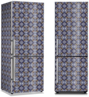 Dark Blue Patterns, Μοτίβα, Αυτοκόλλητα ψυγείου, 50 x 85 εκ. (45989)