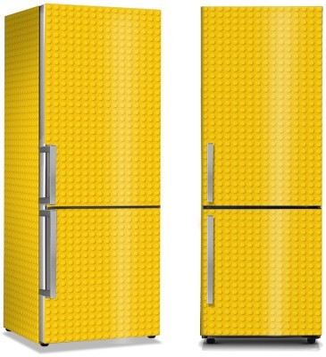 Κίτρινοι κύκλοι, Μοτίβα, Αυτοκόλλητα ψυγείου, 50 x 85 εκ. (45995)