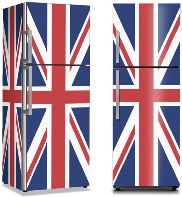 Σημαία Αγγλίας, Πόλεις – Ταξίδια, Αυτοκόλλητα ψυγείου, 50 x 85 εκ. (9063)