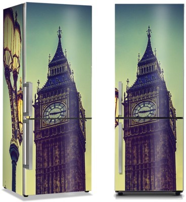 Houseart Big Ben, Πόλεις - Ταξίδια, Αυτοκόλλητα ψυγείου, 50 x 85 εκ.