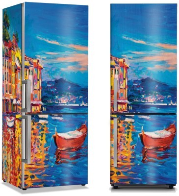 Ζωγραφισμένη Βενετία, Πόλεις – Ταξίδια, Αυτοκόλλητα ψυγείου, 50 x 85 εκ. (44384)