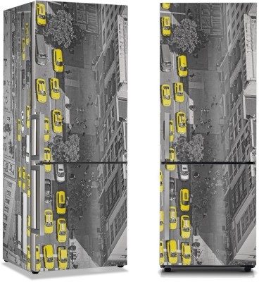 Κίτρινα Αυτοκίνητα, Πόλεις – Ταξίδια, Αυτοκόλλητα ψυγείου, 50 x 85 εκ. (37727)