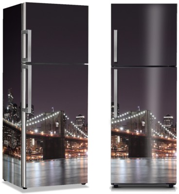Η Γέφυρα του Μπρούκλιν, Πόλεις – Ταξίδια, Αυτοκόλλητα ψυγείου, 50 x 85 εκ. (13662)