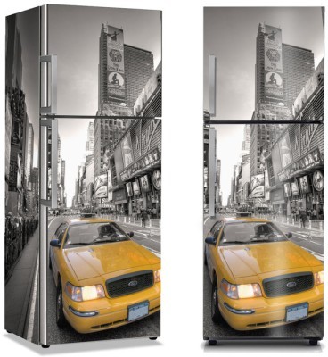 Νέα Υόρκη, Times Square, Πόλεις – Ταξίδια, Αυτοκόλλητα ψυγείου, 50 x 85 εκ. (10588)