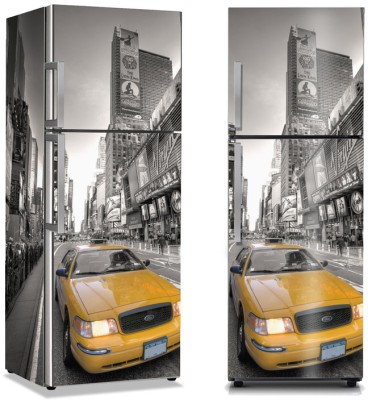 Νέα Υόρκη, Times Square, Πόλεις – Ταξίδια, Αυτοκόλλητα ψυγείου, 50 x 85 εκ.