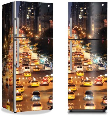 Δρόμος της Νέας Υόρκης, Πόλεις – Ταξίδια, Αυτοκόλλητα ψυγείου, 50 x 85 εκ. (44389)