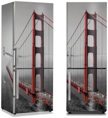Γέφυρα Golden Gate, Πόλεις – Ταξίδια, Αυτοκόλλητα ψυγείου, 50 x 85 εκ. (44415)