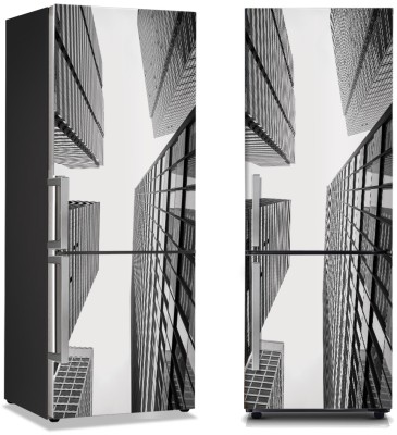 Houseart Tall buildings in New York, Πόλεις - Ταξίδια, Αυτοκόλλητα ψυγείου, 50 x 85 εκ.