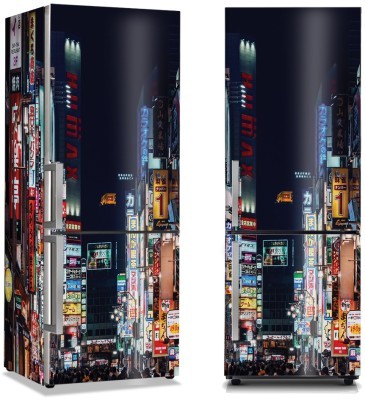 Πολύχρωμη Νέα Υόρκη, Πόλεις – Ταξίδια, Αυτοκόλλητα ψυγείου, 50 x 85 εκ. (44435)