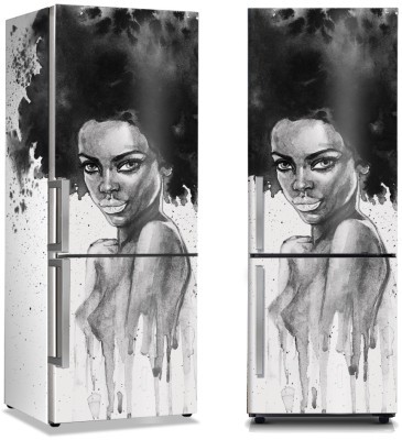 Beautiful woman, Ζωγραφική, Αυτοκόλλητα ψυγείου, 50 x 85 εκ. (45833)
